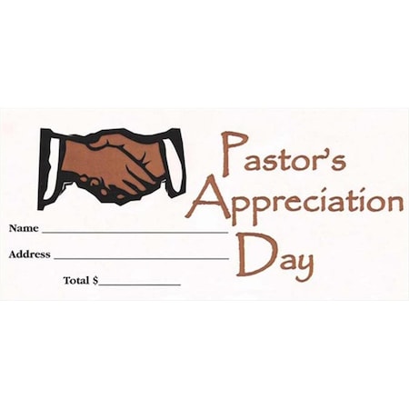 Made-To-Stick Offering envelope Pastors Appreciation Bill Aa MA168120